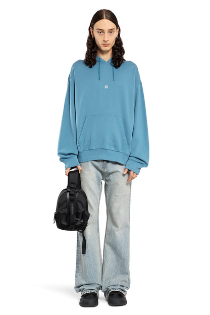 GIVENCHY MAN BLUE SWEATSHIRTS