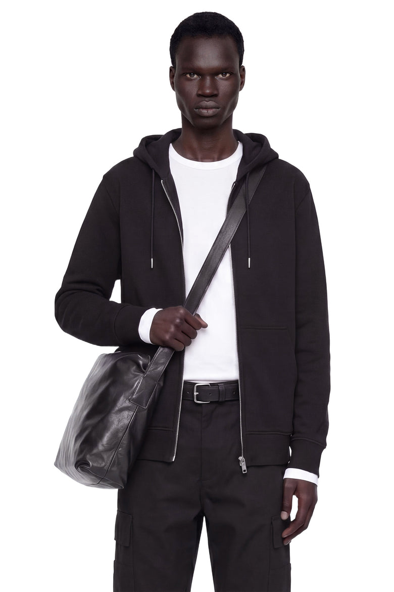 GIVENCHY Photographic Negative Logo Zip-Up Hoodie man