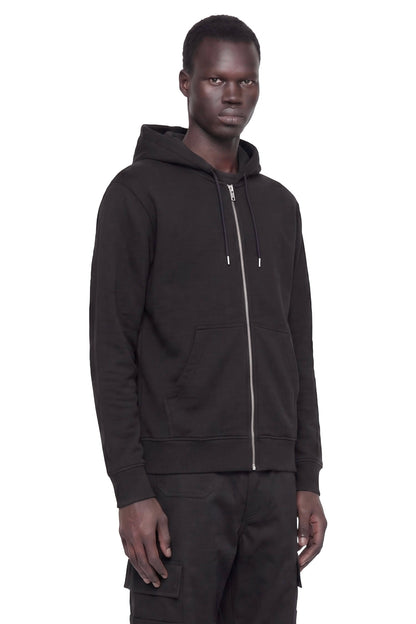 Photographic Negative Logo Zip-Up Hoodie