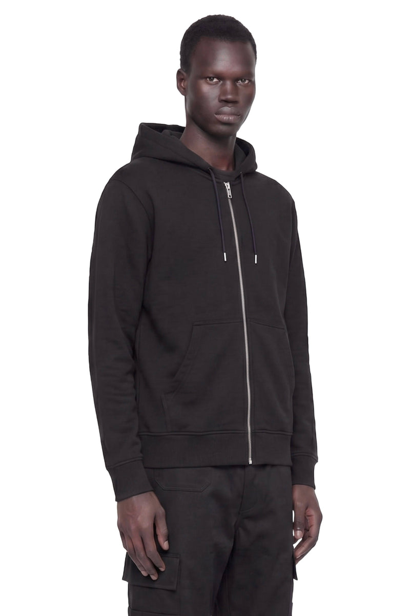 GIVENCHY Photographic Negative Logo Zip-Up Hoodie man