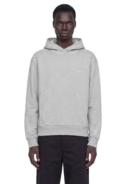 Couture Seam Contrast Stitch Hoodie