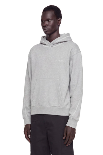 Couture Seam Contrast Stitch Hoodie