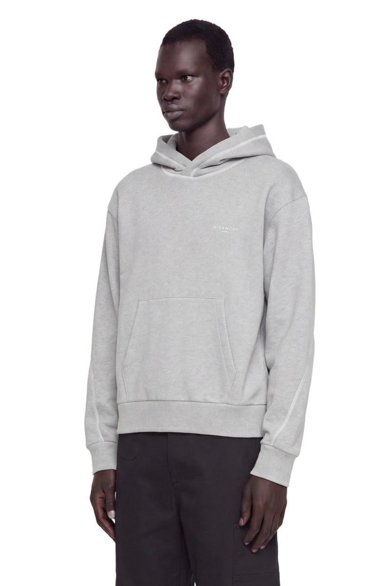 GIVENCHY Couture Seam Contrast Stitch Hoodie man