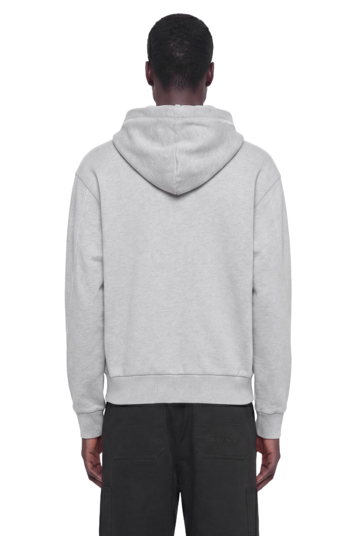 Couture Seam Contrast Stitch Hoodie