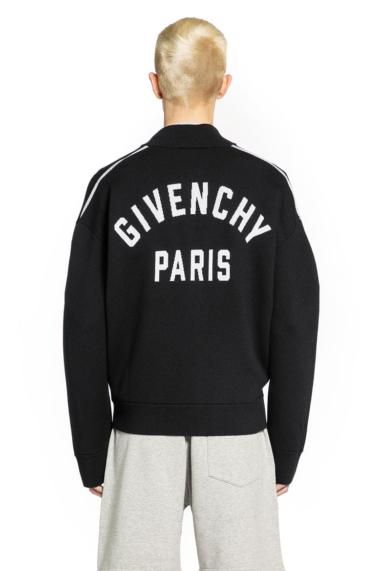 GIVENCHY Couture Seam Zipped Cardigan man