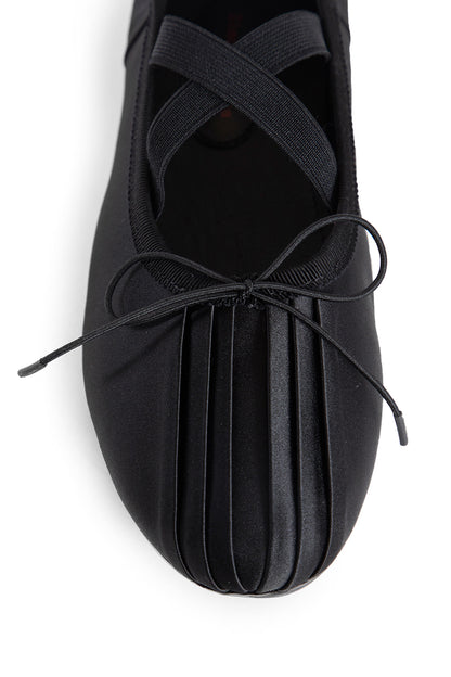 SIMONE ROCHA MAN BLACK LOAFERS & FLATS