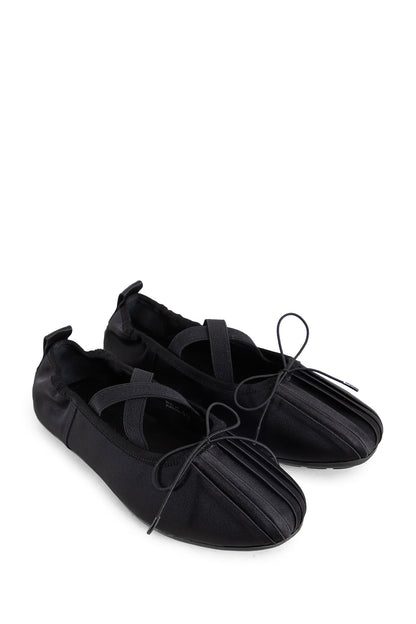 SIMONE ROCHA MAN BLACK LOAFERS & FLATS