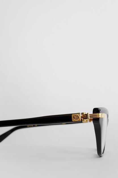 BALMAIN UNISEX BLACK EYEWEAR