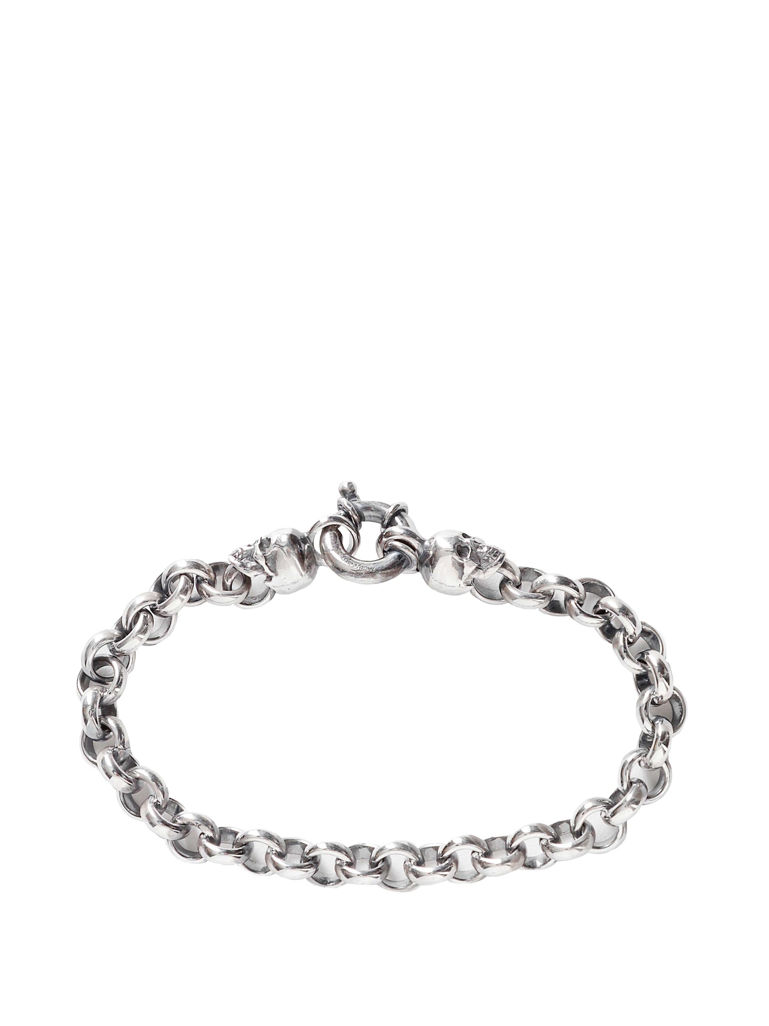 UGO CACCIATORI Jail Chain And Skulls Bracelet unisex