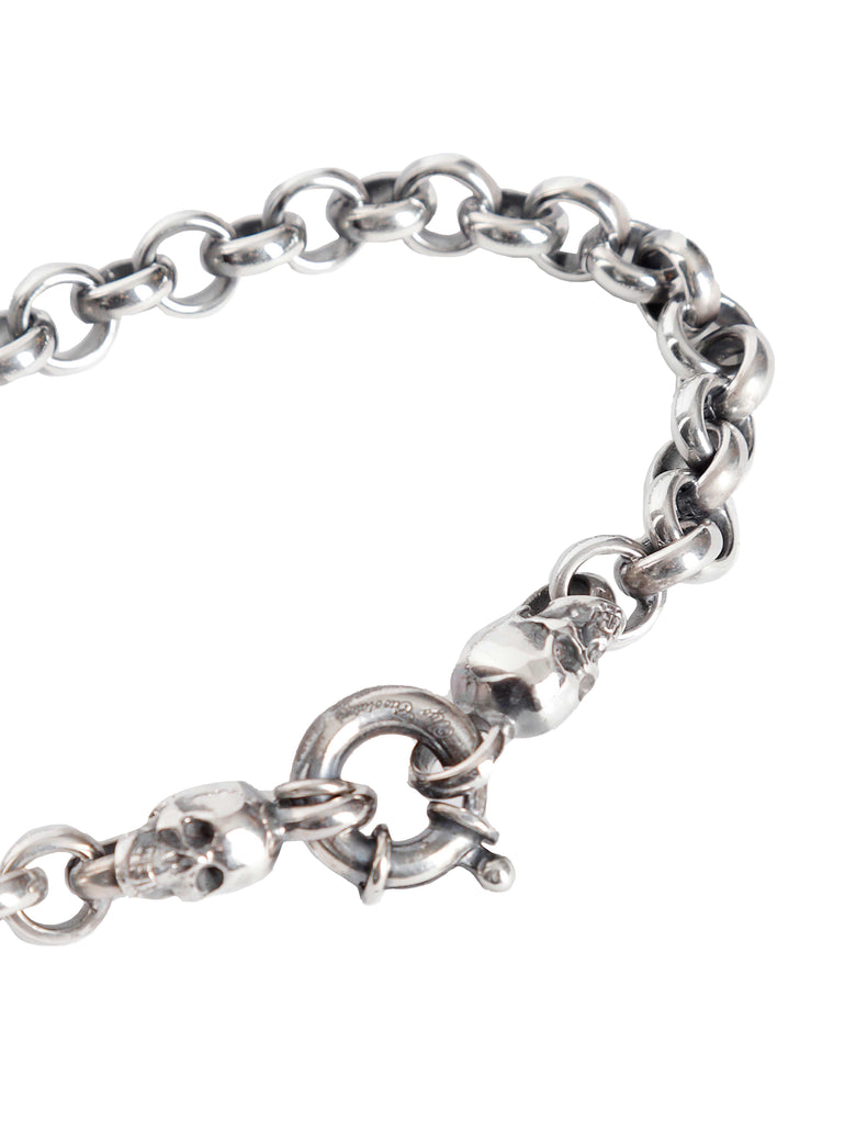 
              UGO CACCIATORI Jail Chain And Skulls Bracelet unisex
            