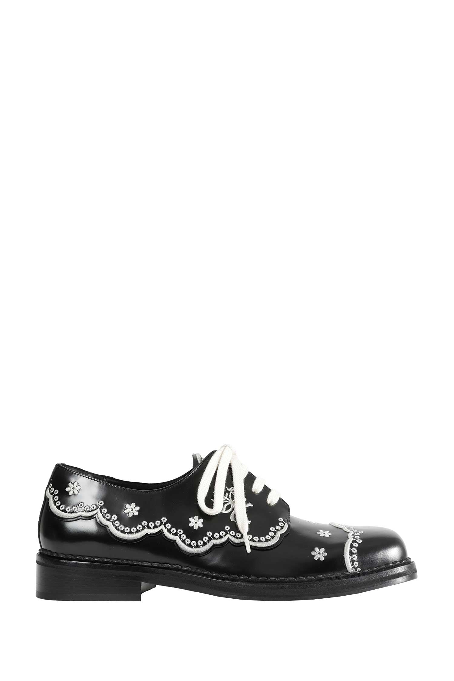 Floral Lace Brogues