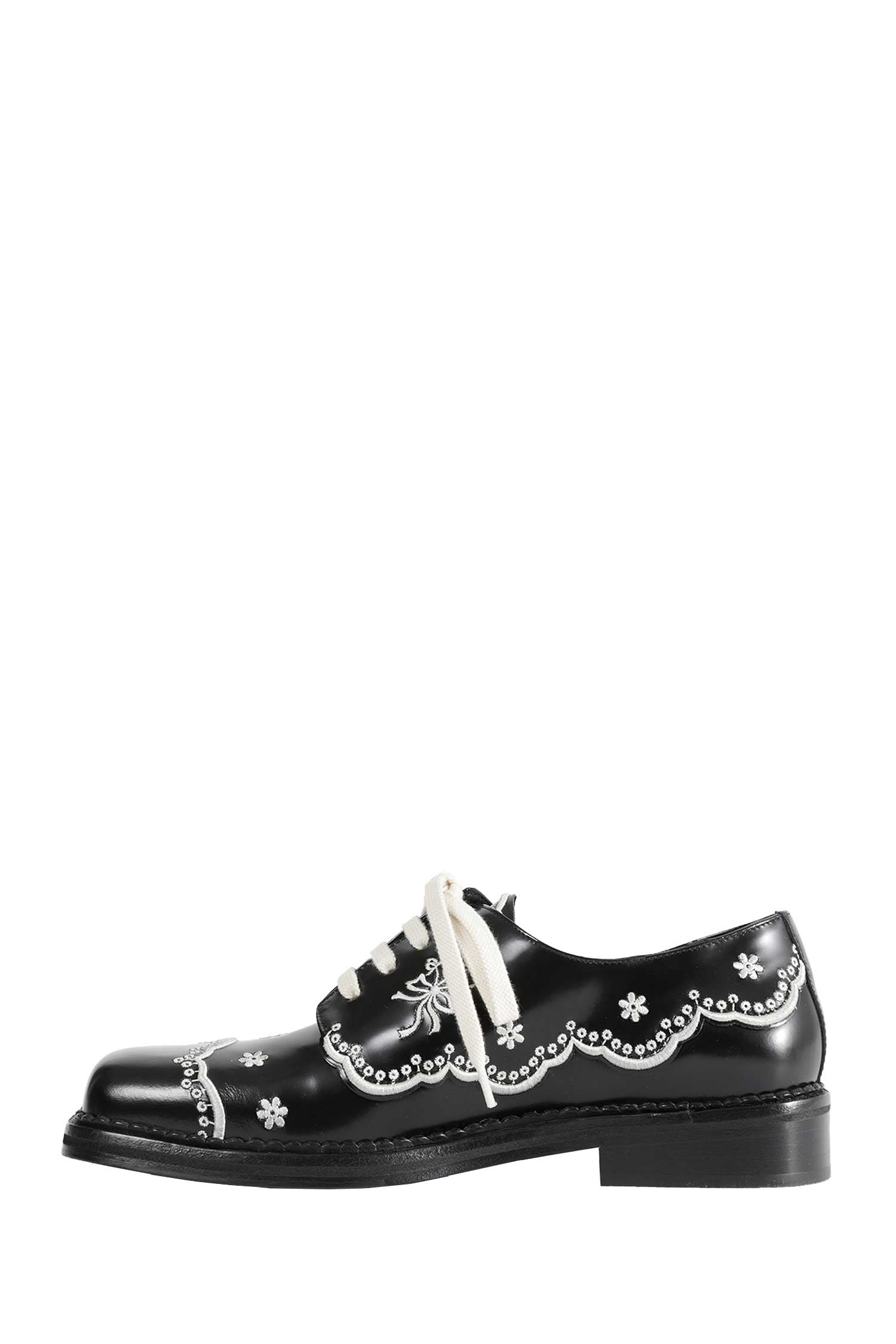 SIMONE ROCHA Floral Lace Brogues man
