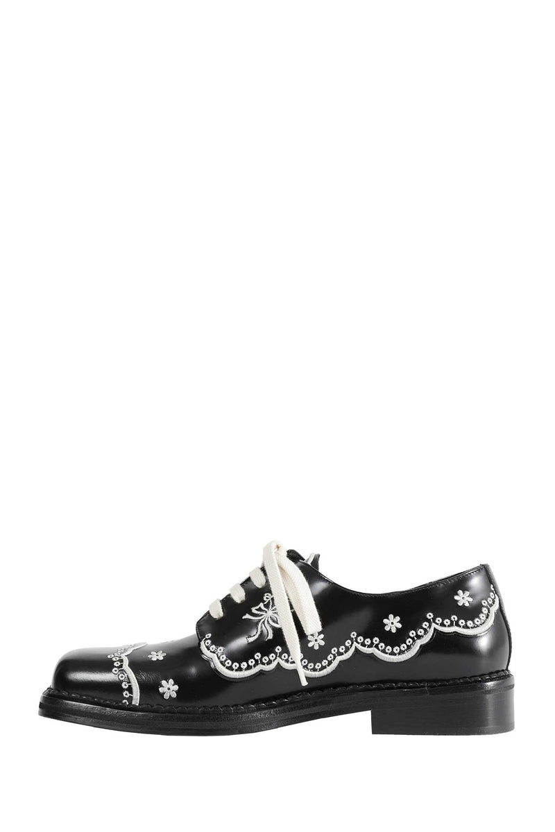 SIMONE ROCHA Floral Lace Brogues man