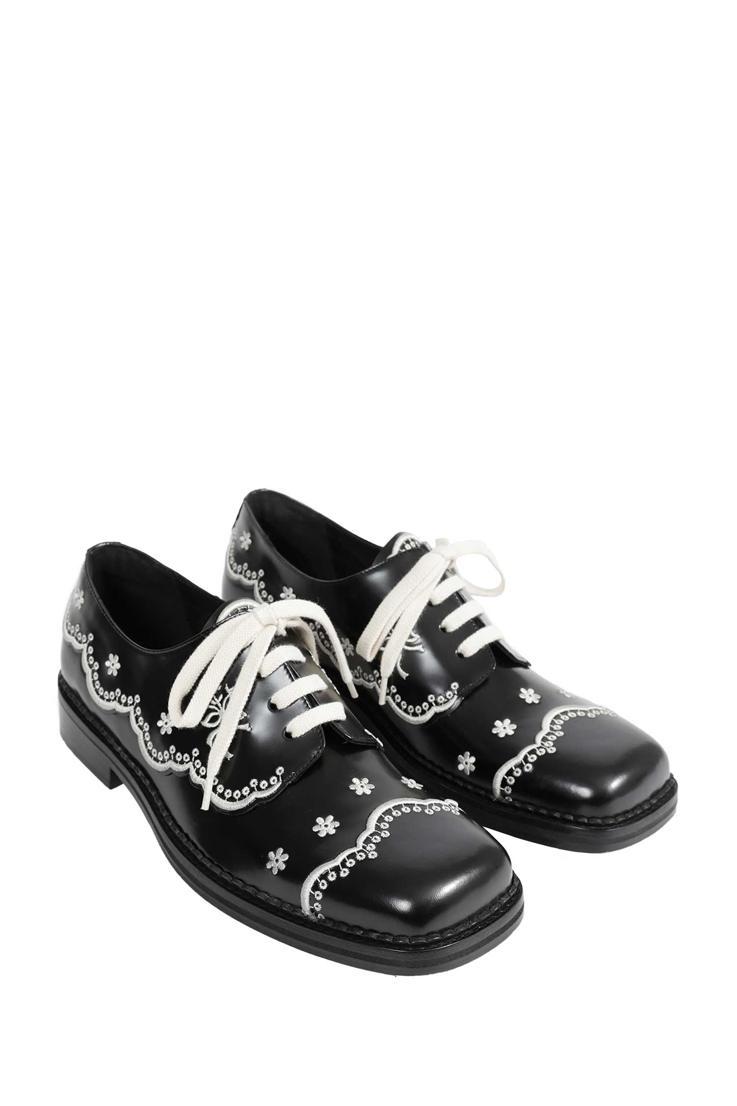 Floral Lace Brogues