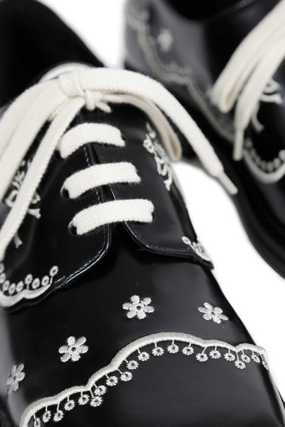 Floral Lace Brogues