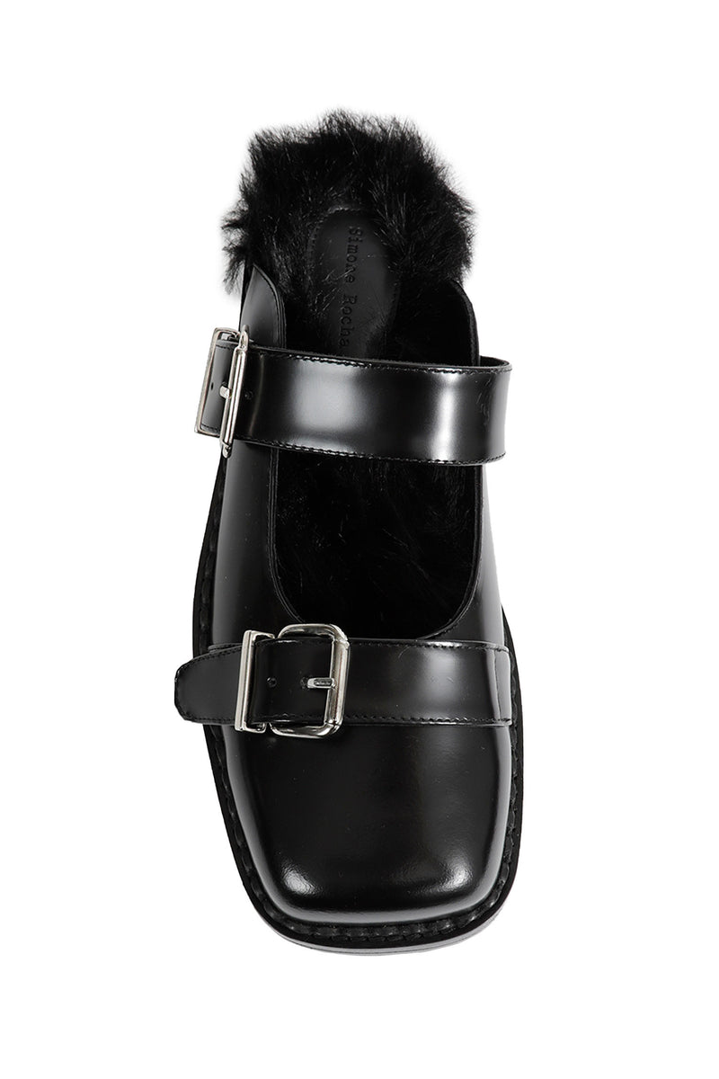 SIMONE ROCHA Buckled Mary Jane Mules woman