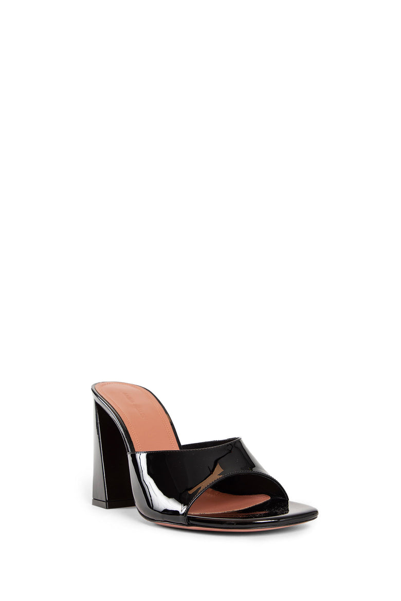 AMINA MUADDI WOMAN BLACK MULES