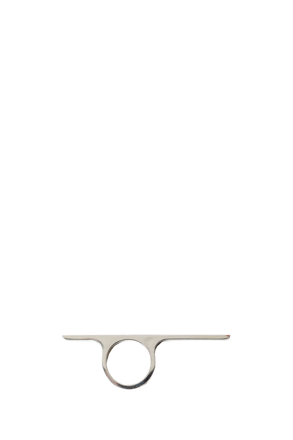 BIJULES Mini Curved Bar Ring woman