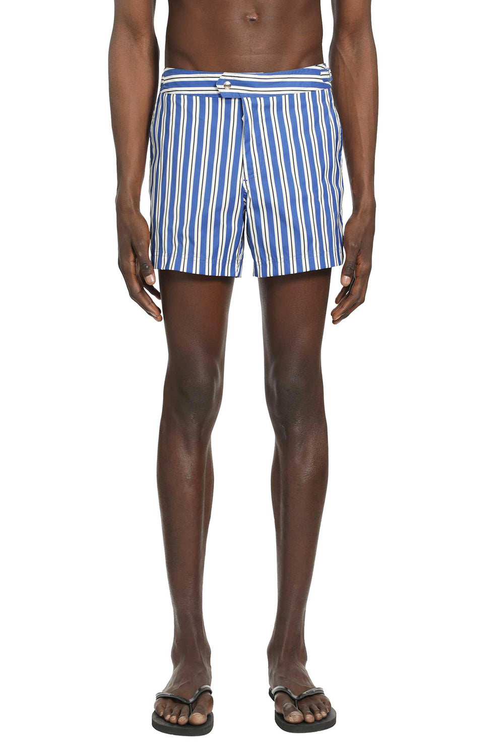 TOM FORD Regimental Stripe Swim Shorts man