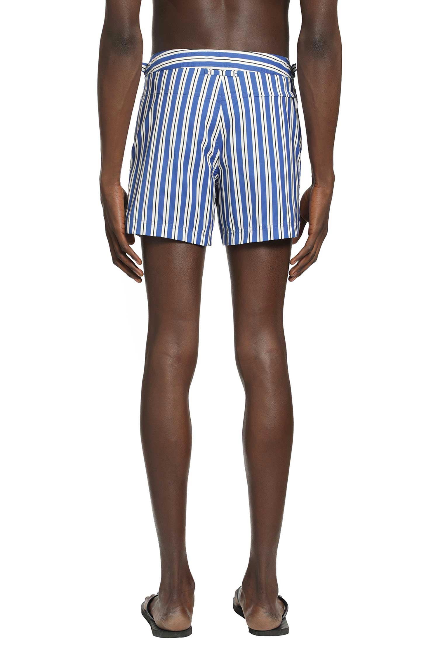 TOM FORD Regimental Stripe Swim Shorts man