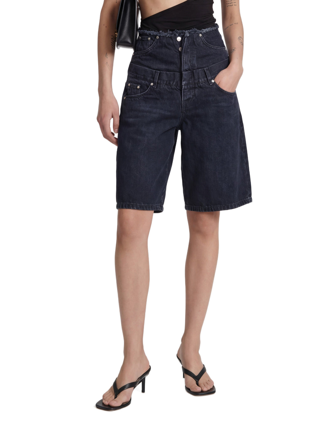 NVL GARDE Double Layer Shorts woman