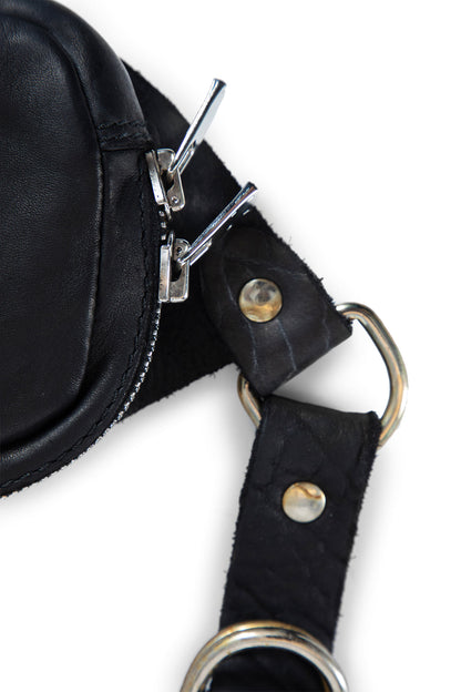 GUIDI UNISEX BLACK FANNY PACKS