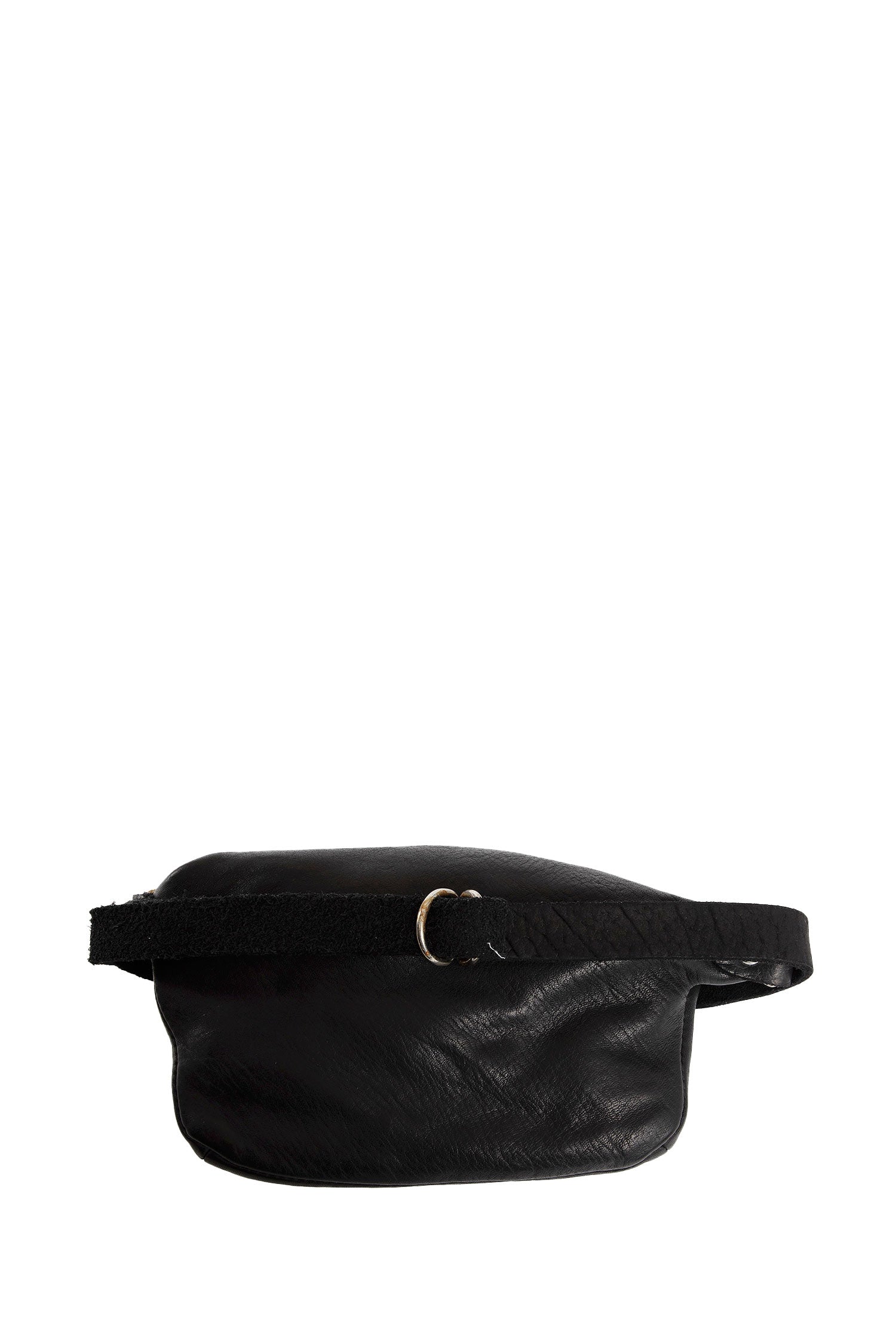 GUIDI UNISEX BLACK FANNY PACKS