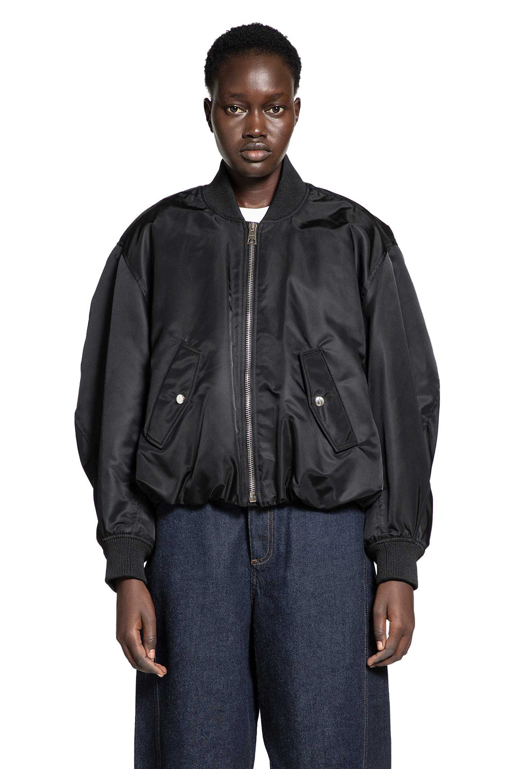 GIVENCHY Cropped Cocoon Bomber woman