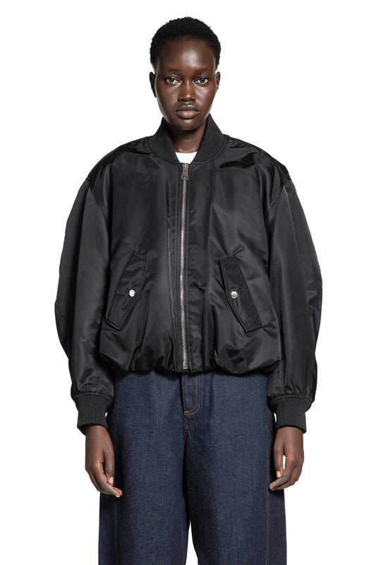 Cropped Cocoon Bomber