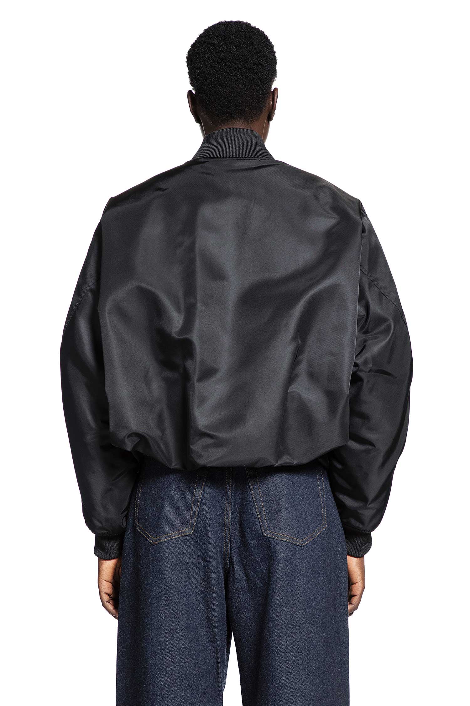 Cropped Cocoon Bomber