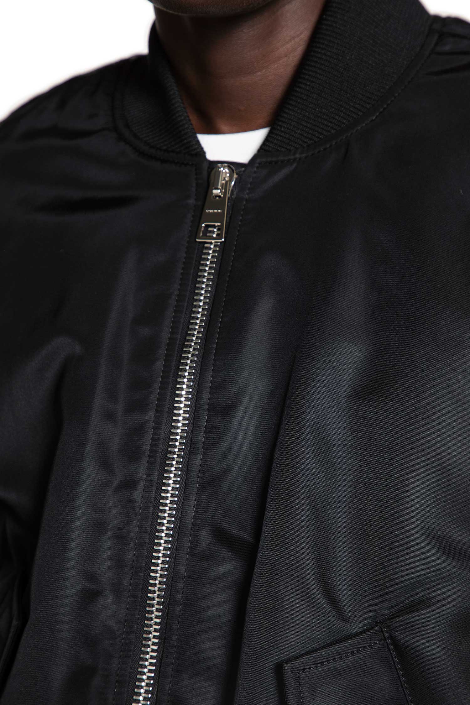 Cropped Cocoon Bomber