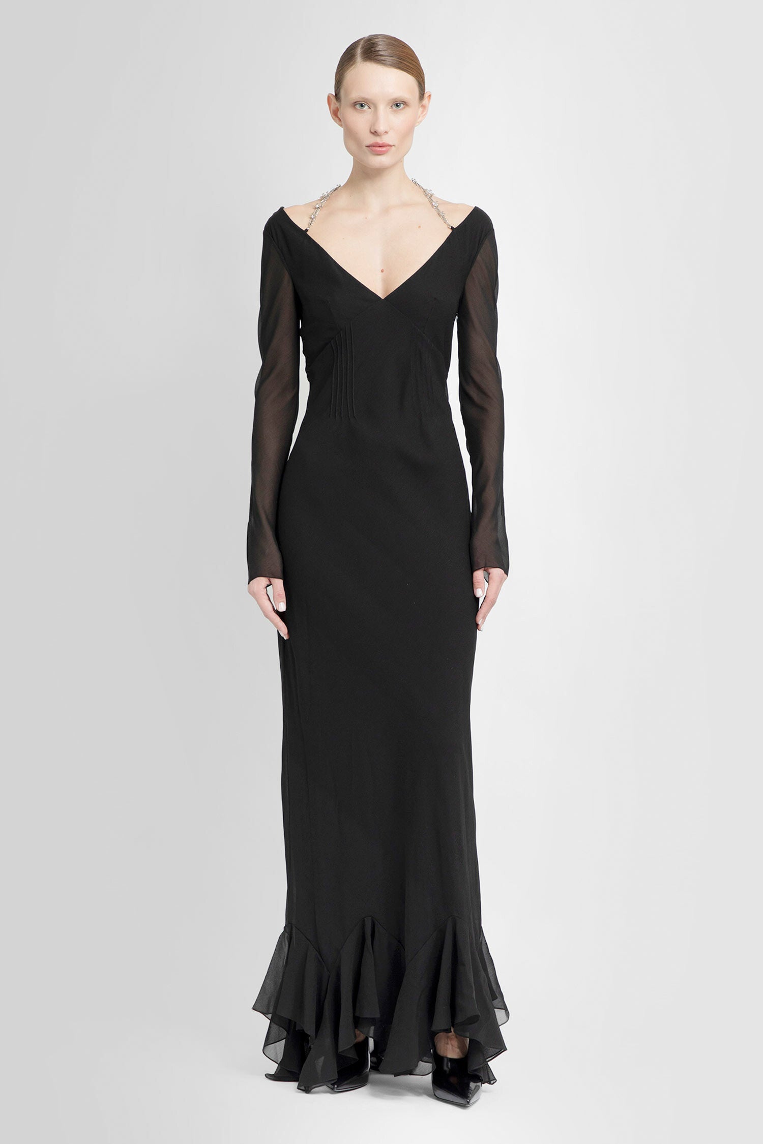 GIVENCHY WOMAN BLACK DRESSES