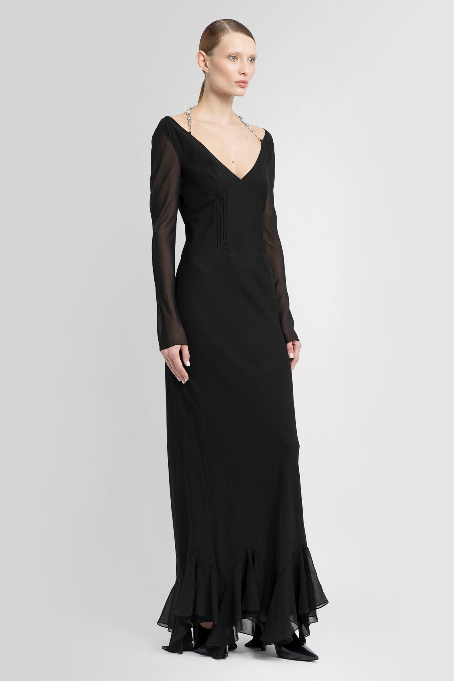 GIVENCHY WOMAN BLACK DRESSES