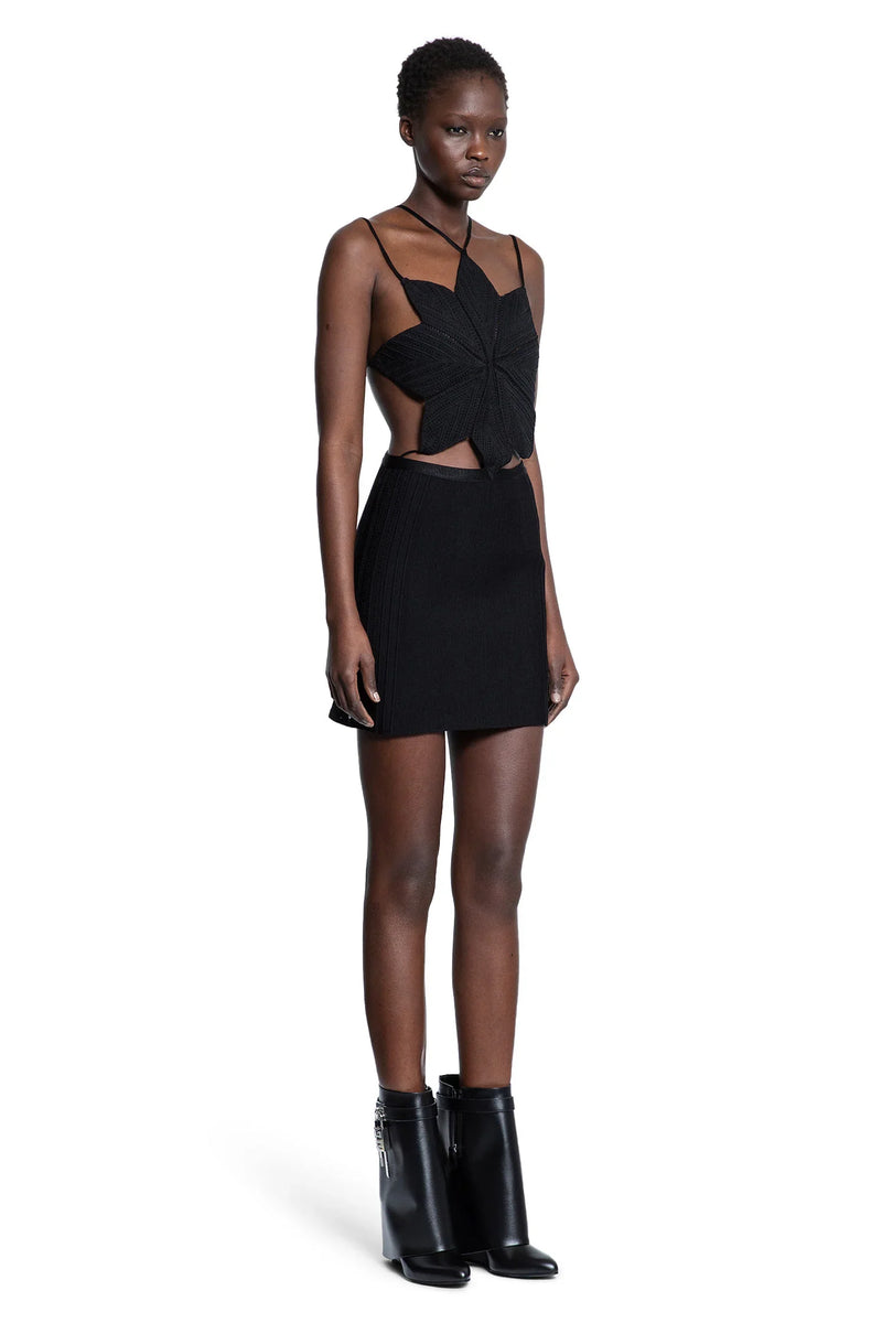 Star Knitted Short Dress - Antonioli.eu
