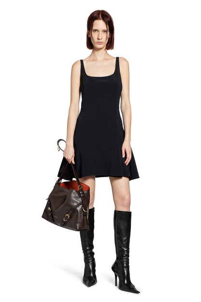 Fluted Mini Dress