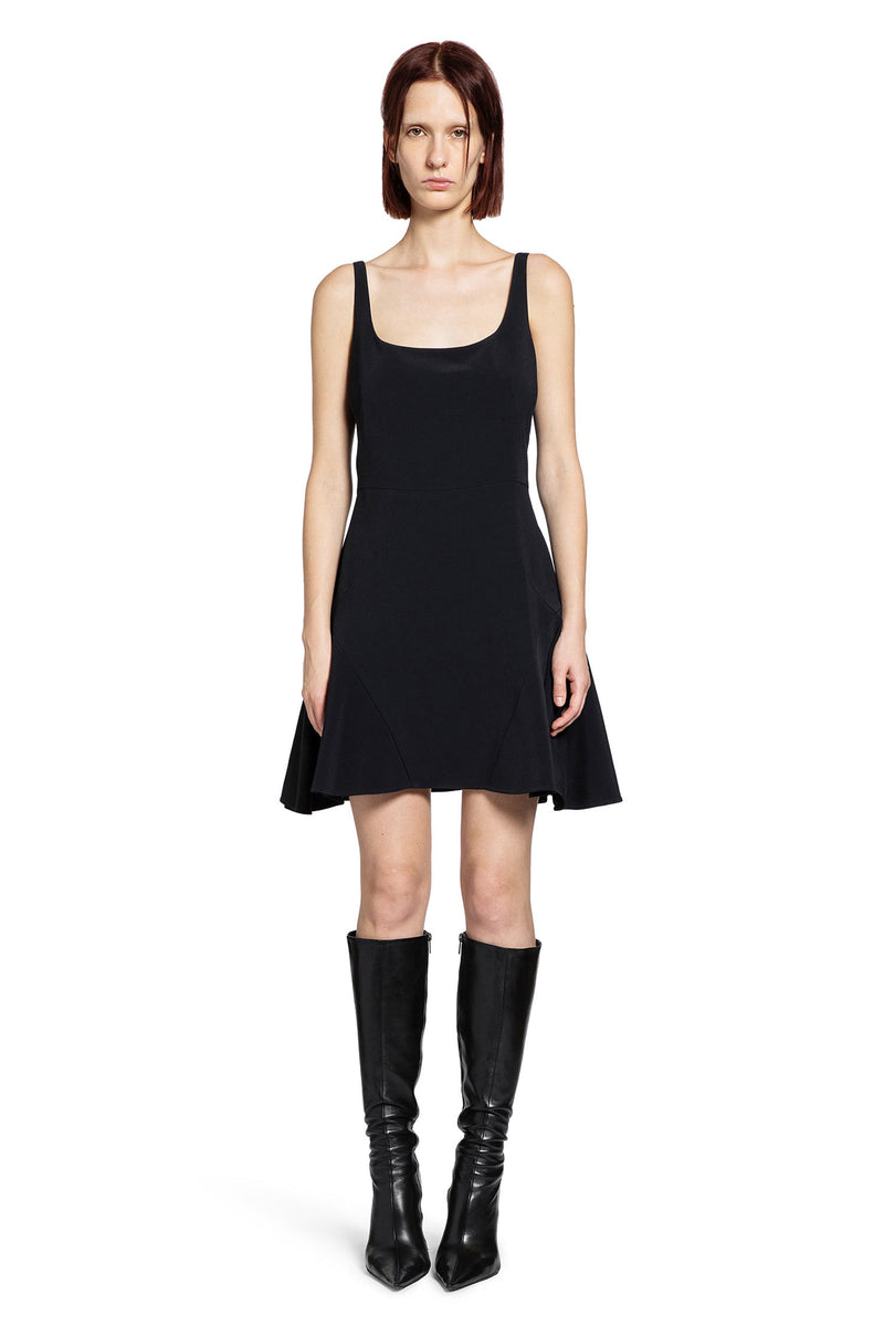 Fluted Mini Dress - Antonioli.eu
