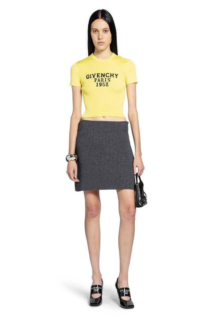Mini Pencil Skirt in Wool - Antonioli.eu