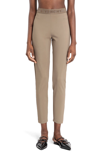 GIVENCHY WOMAN BEIGE TROUSERS