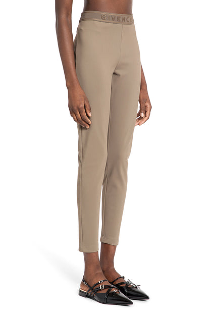 GIVENCHY WOMAN BEIGE TROUSERS