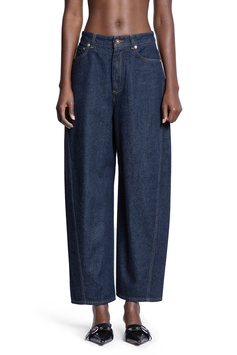 Cocoon Pants in Raw Denim - Antonioli.eu
