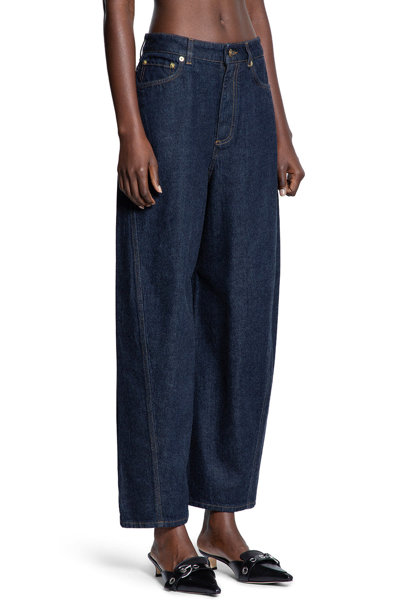 Cocoon Pants in Raw Denim - Antonioli.eu