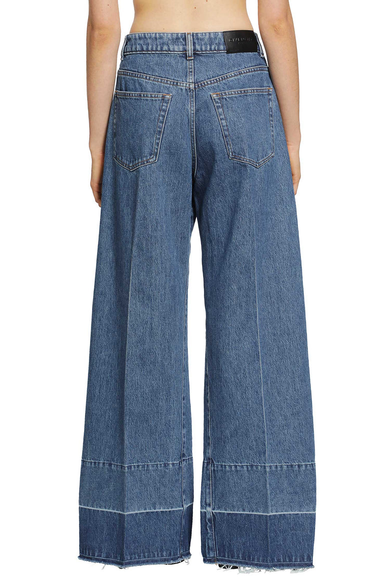 GIVENCHY Wide Leg Jeans woman