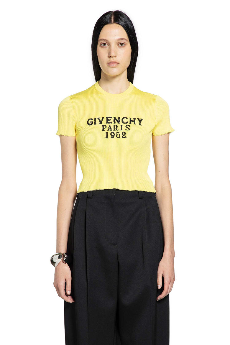 1952 Paris Short Sleeve Crop Top