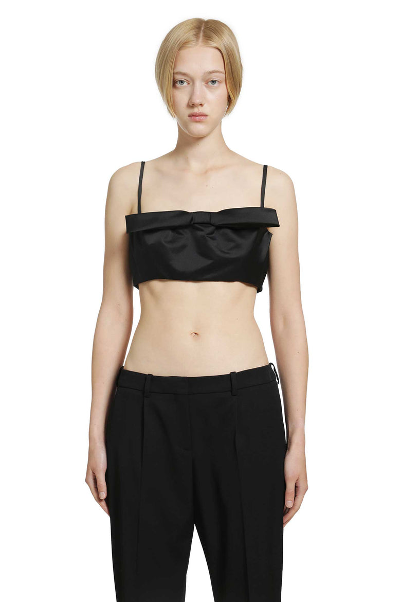 
              GIVENCHY Cropped Top with Bow woman
            
