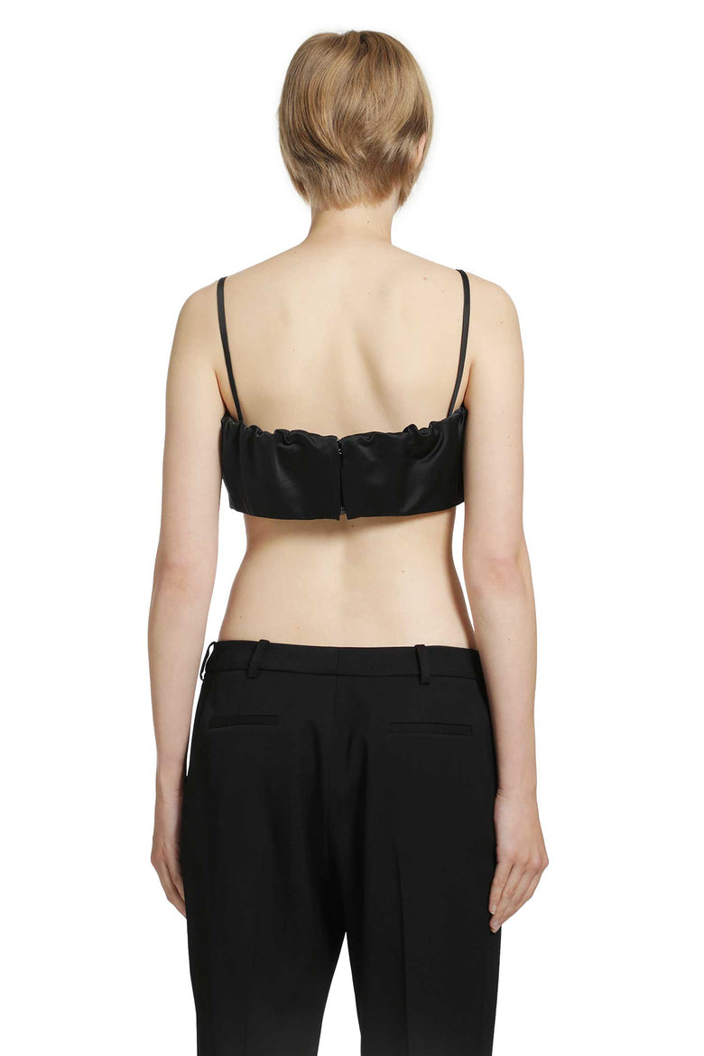 GIVENCHY Cropped Top with Bow woman
