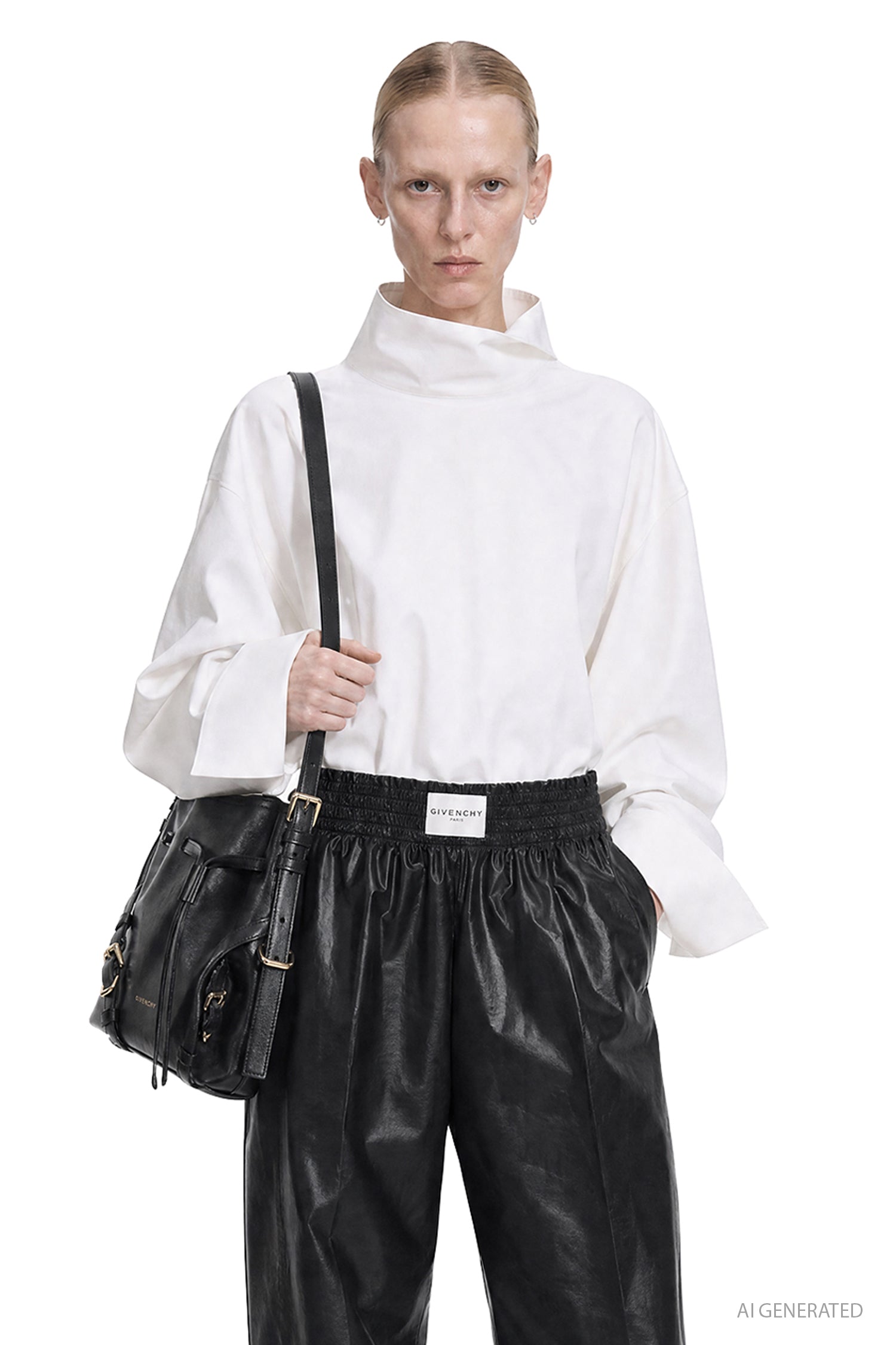 Back-To-Front Shirt in Poplin