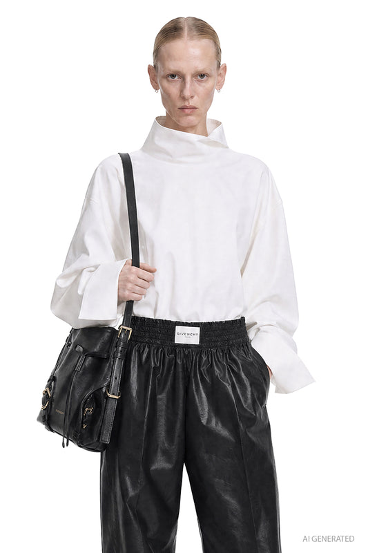 Back-To-Front Shirt in Poplin
