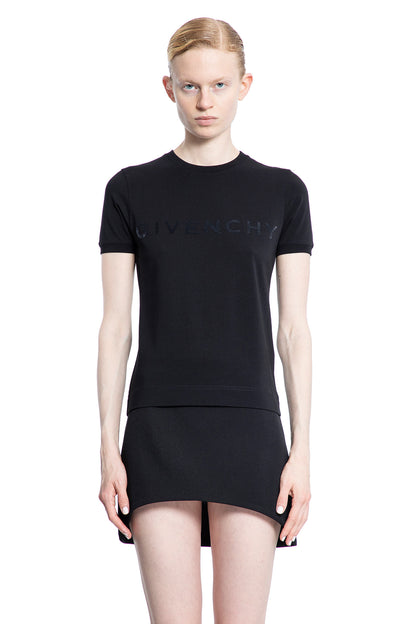 Antonioli GIVENCHY WOMAN BLACK T-SHIRTS & TANK TOPS