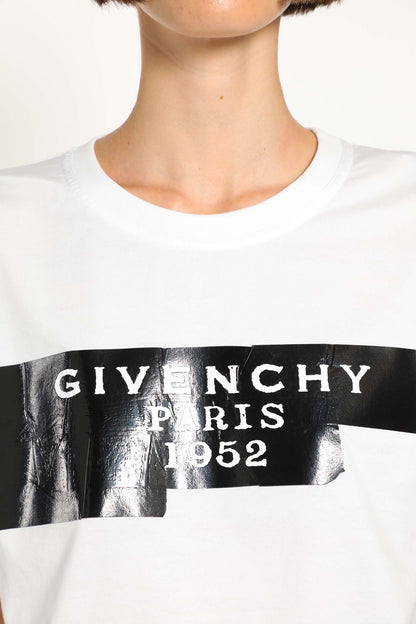 GIVENCHY WOMAN WHITE T-SHIRTS & TANK TOPS