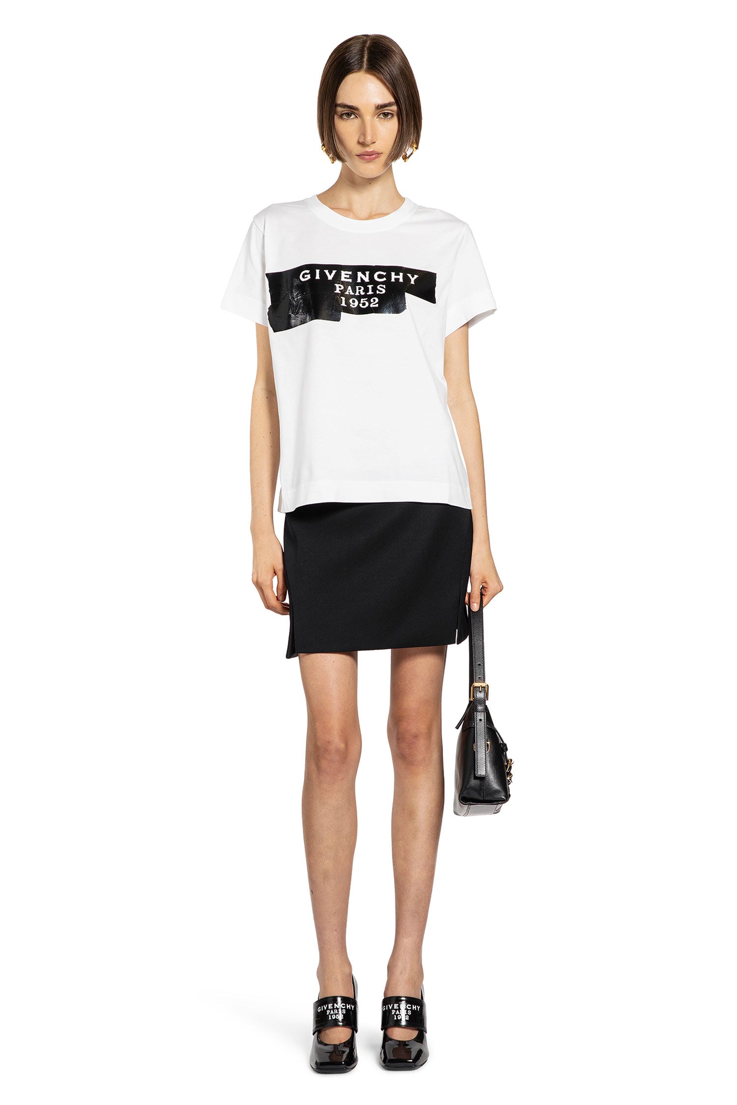 GIVENCHY WOMAN WHITE T-SHIRTS & TANK TOPS